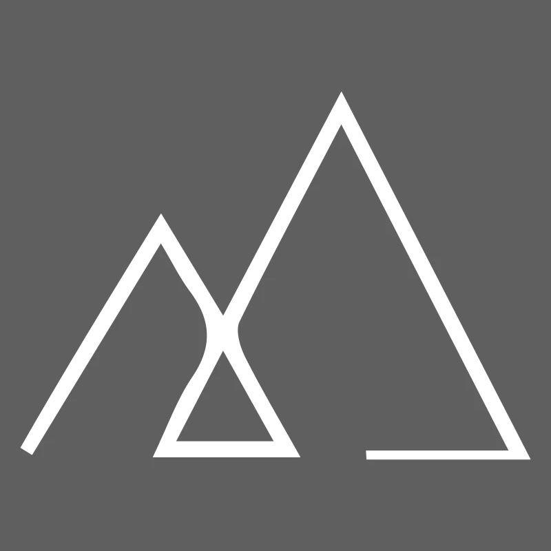 Symbol logo mountain