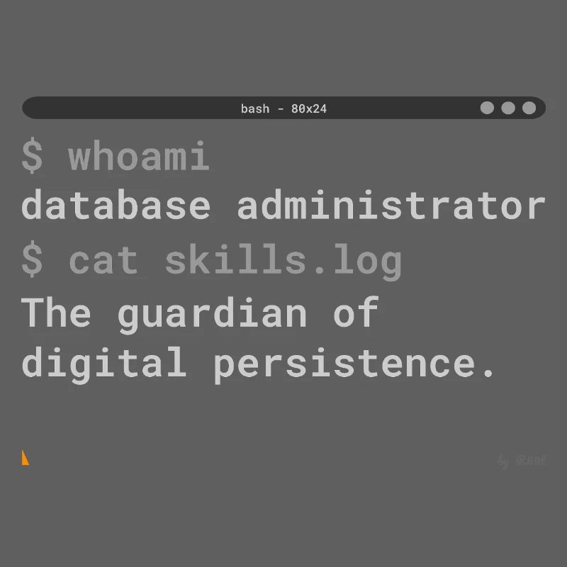 Database Administrator Terminal Design