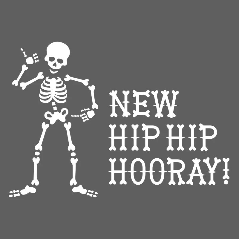 New Hip Hip Hooray Hip operation surgery gift idea