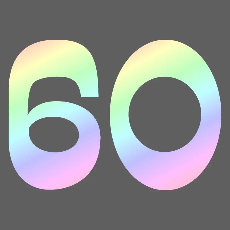 geschenkidee, 60 pastellfarbe