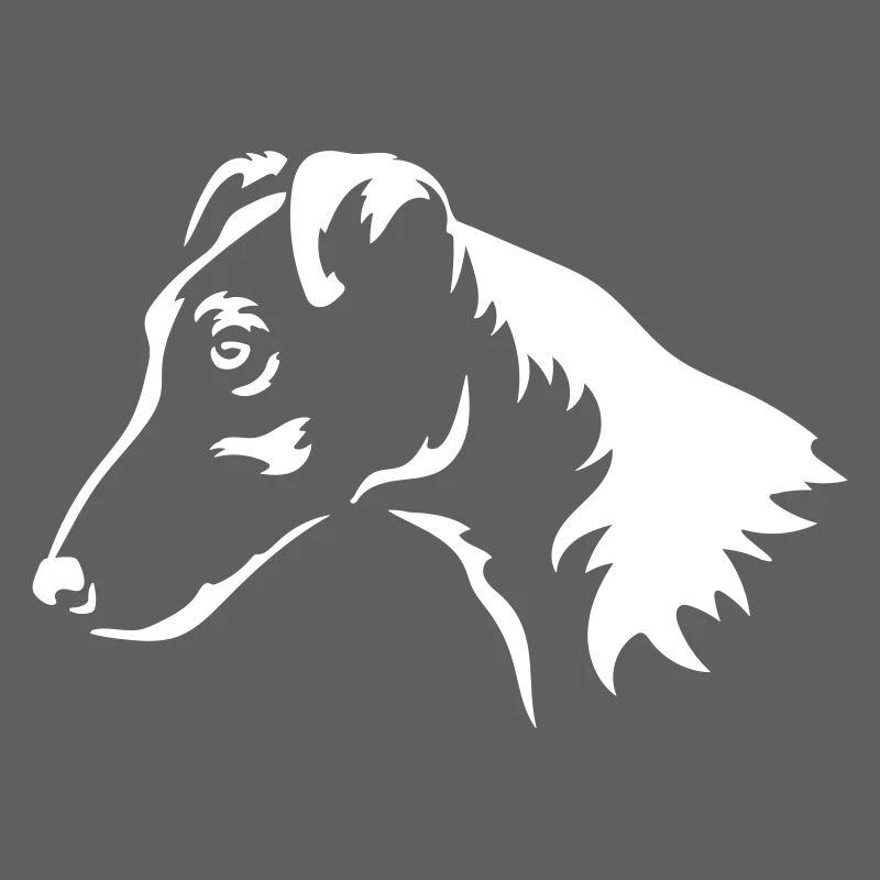 Fox Terrier Head "Black Edition"