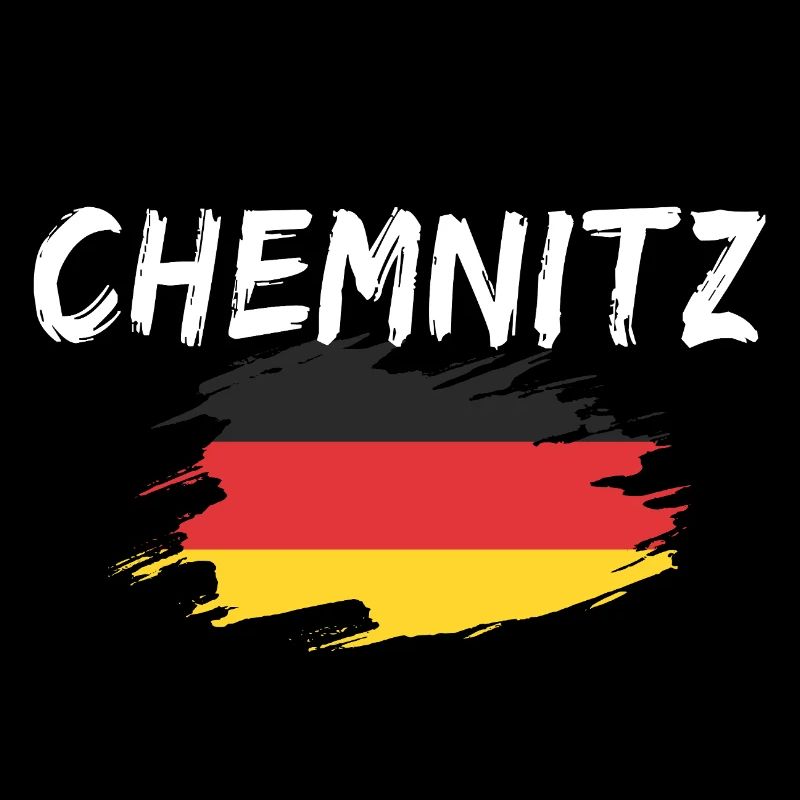 Chemnitz Allemagne Drapeau