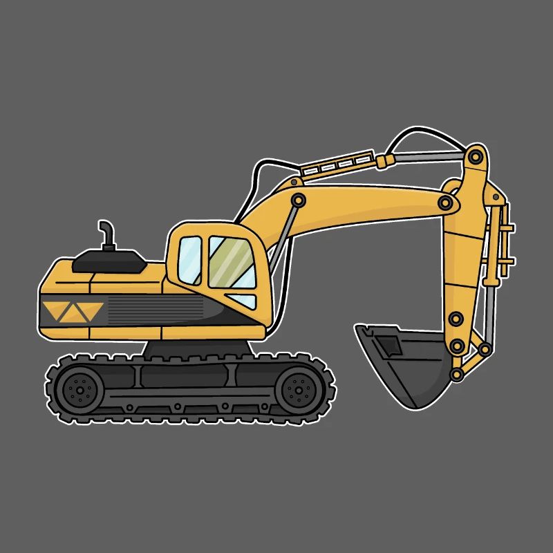 Bagger, Baustelle