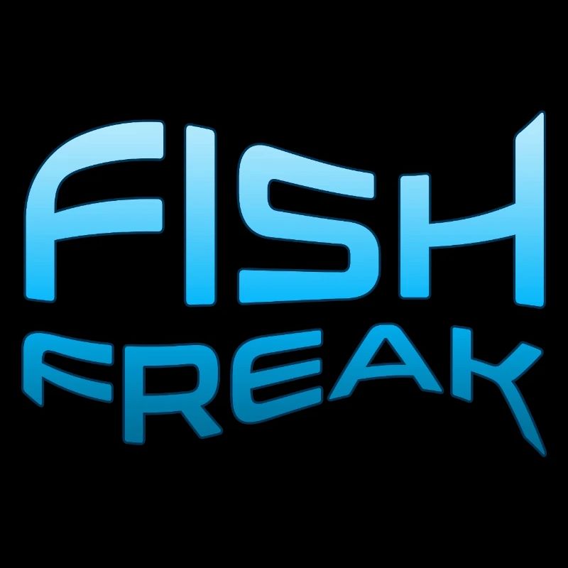 FISH FREAK Aquatic Typography