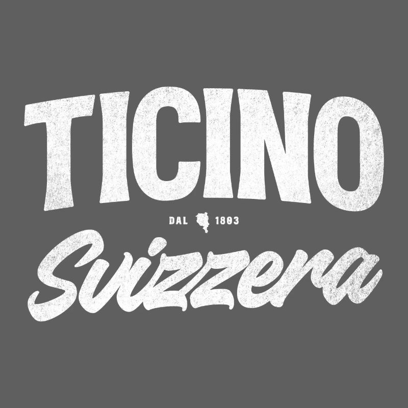 Ticino Switzerland Script Logo