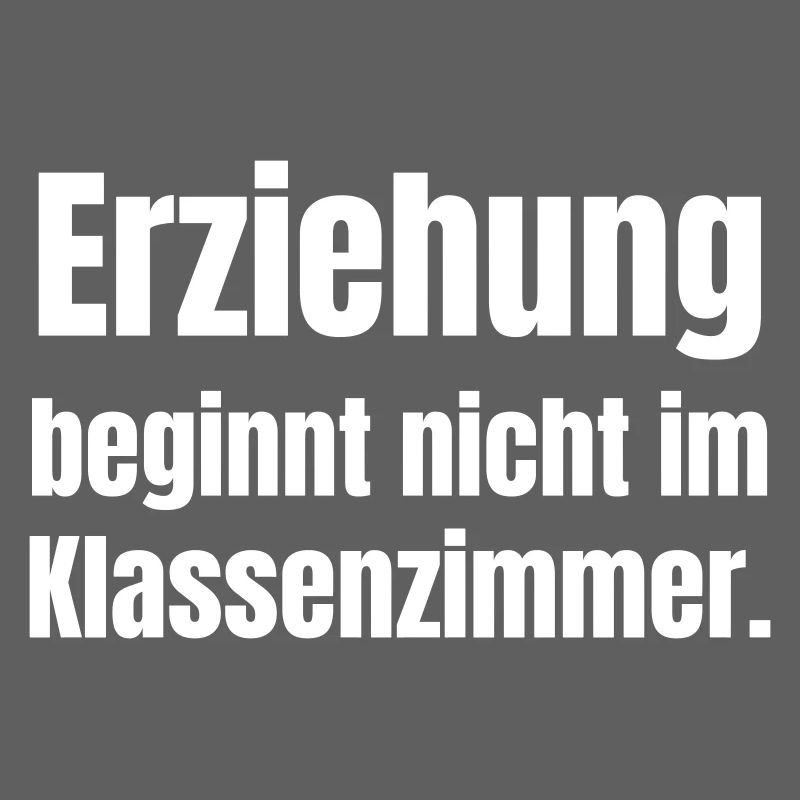 Education does not begin in the classroom