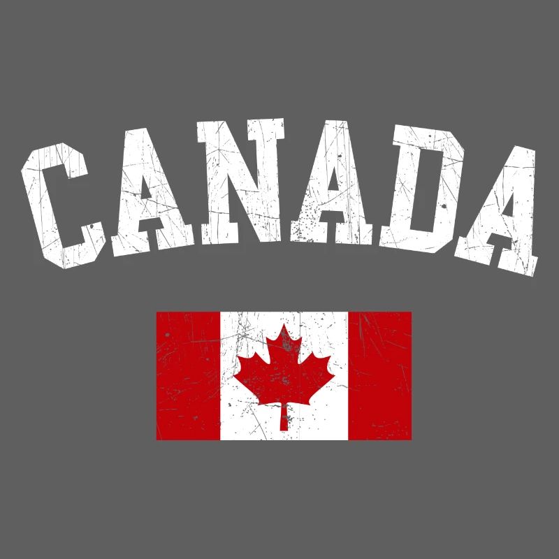 Arc du Canada avec drapeau d’érable