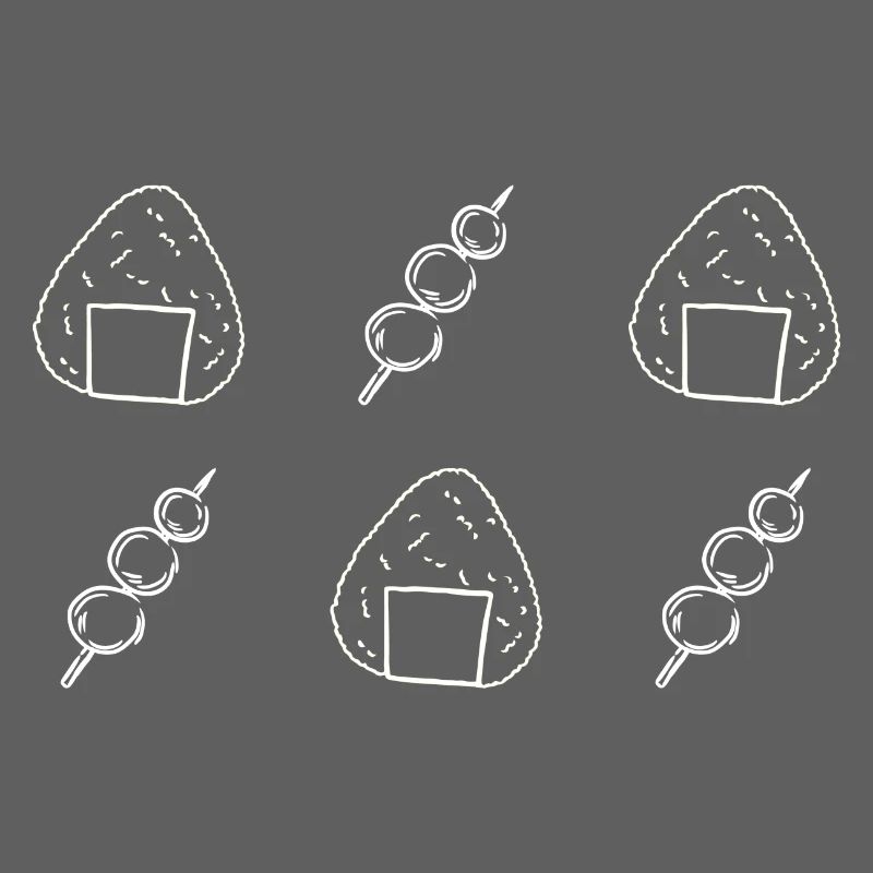 Onigiri et Dango - Boulettes de riz - Snacks - Japon
