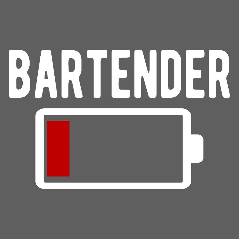 Bartender Charging Low Battery Funny