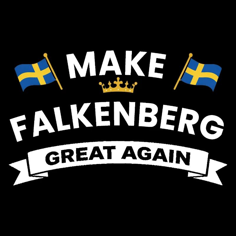 Couronne du drapeau de Falkenberg