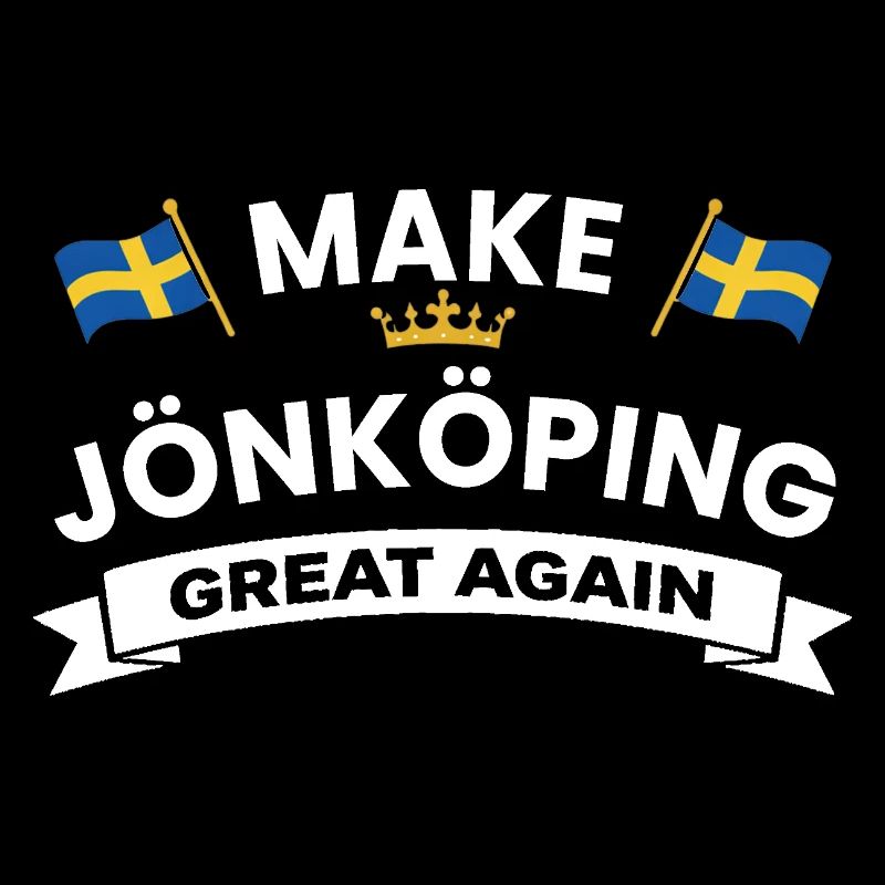 Drapeau de la ville de Jönköping