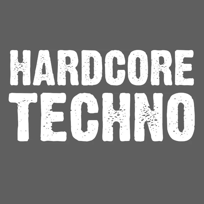 Hardcore Techno Distressed