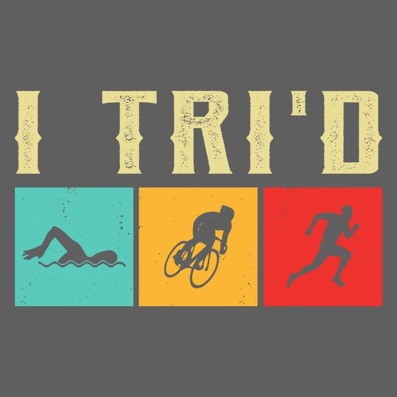 Triathlon suit - triathlete in training