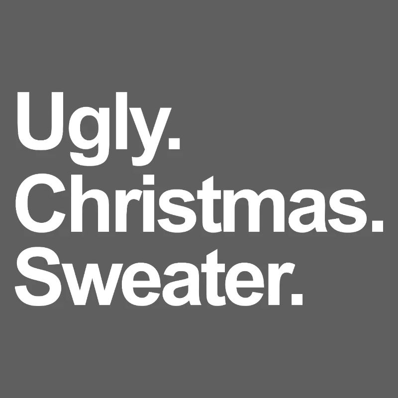Pull de Noël moche