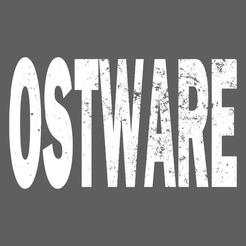T-shirt à capuche Ostalgie Ostware Ostalgie Fun Fun