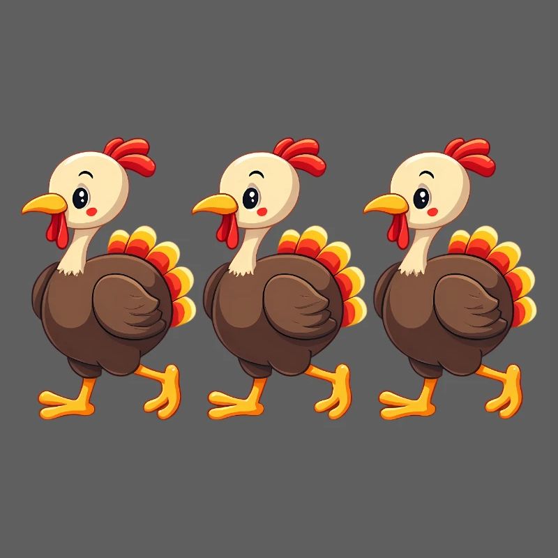 Bébé dinde de Thanksgiving