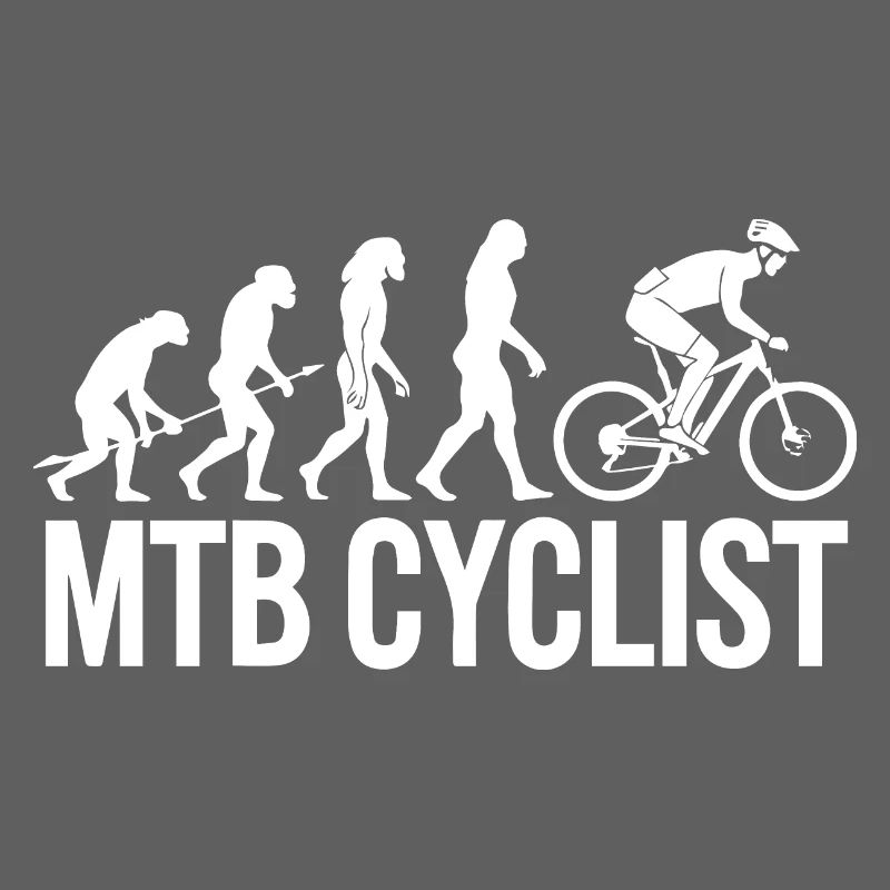 Evolution of an MTB Cyclist Silhouette