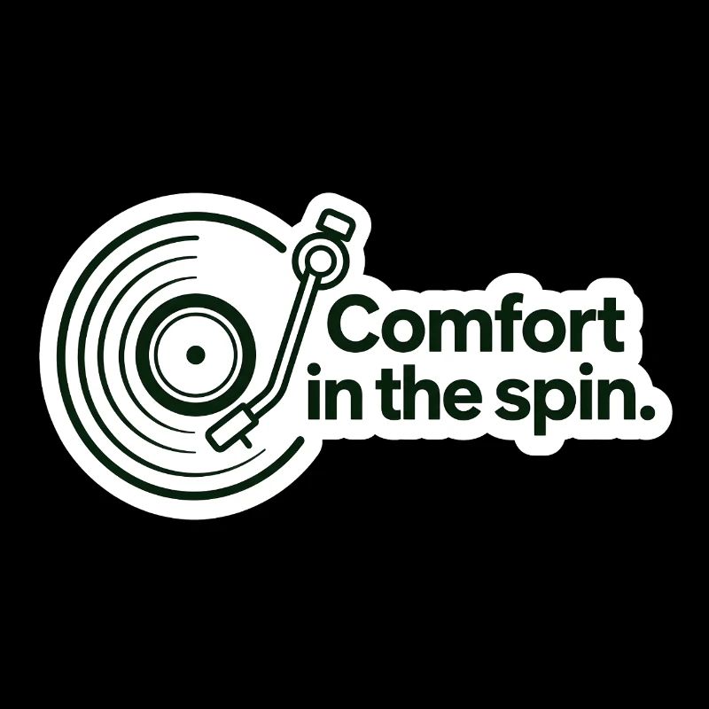Comfort in the spin Vinyle Rétro
