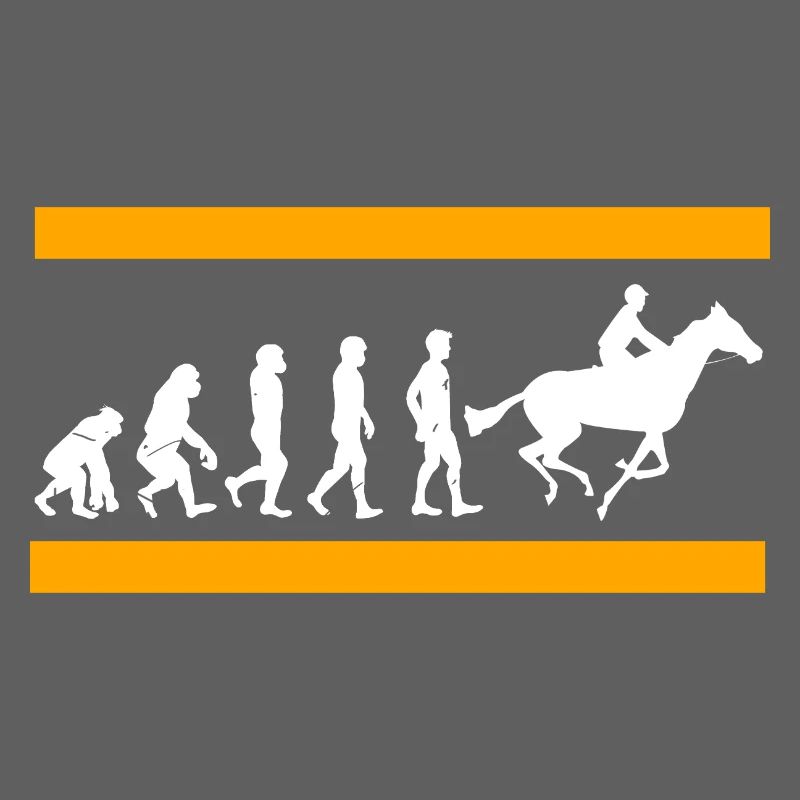 Human Evolution Ends in Horse Racing Glory