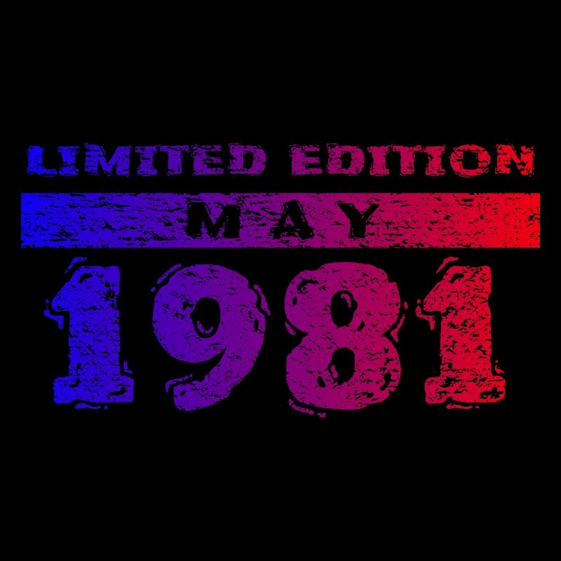45th Birthday Limited Edition 05/1981