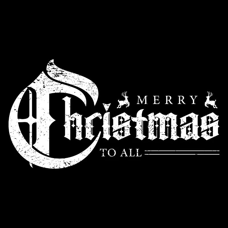 Gothic Weihnachtsbanner