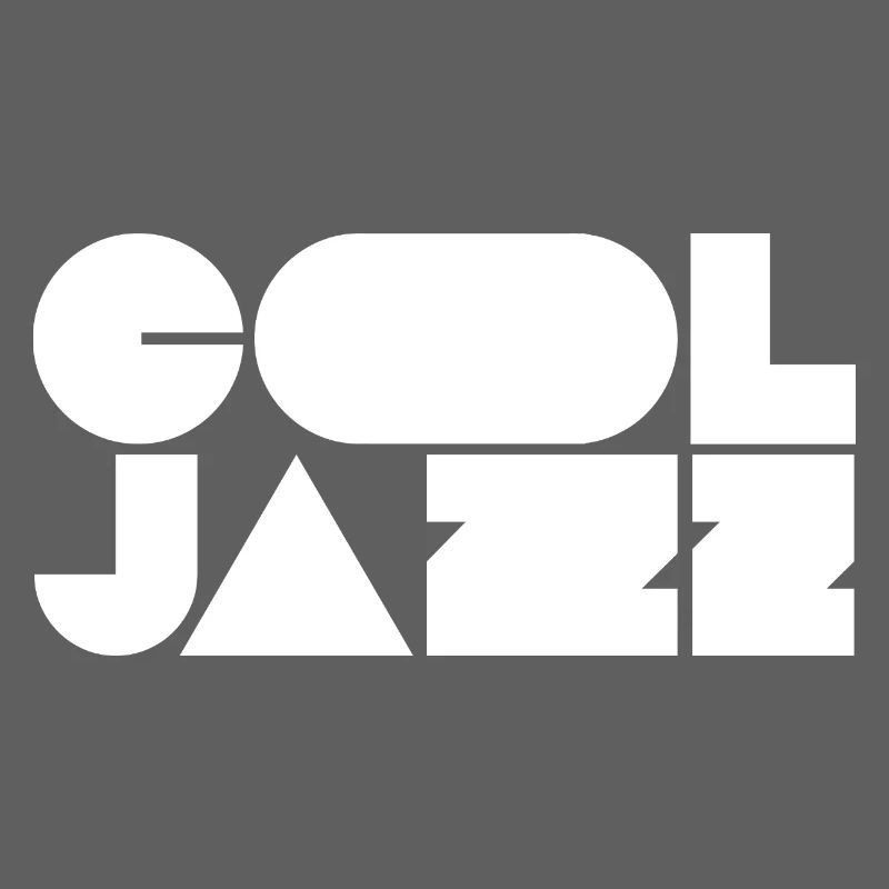 Kühnes, cooles Jazz-Logo-Design