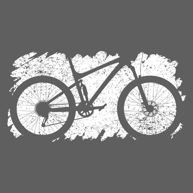 Brushstroke Silhouette de vélo