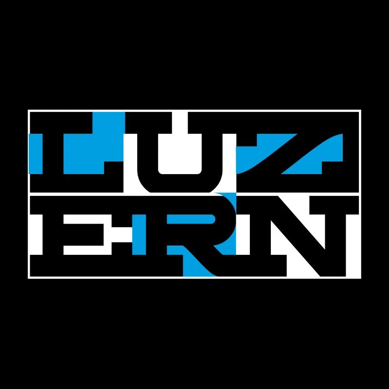 Luzern Geometric Wordmark