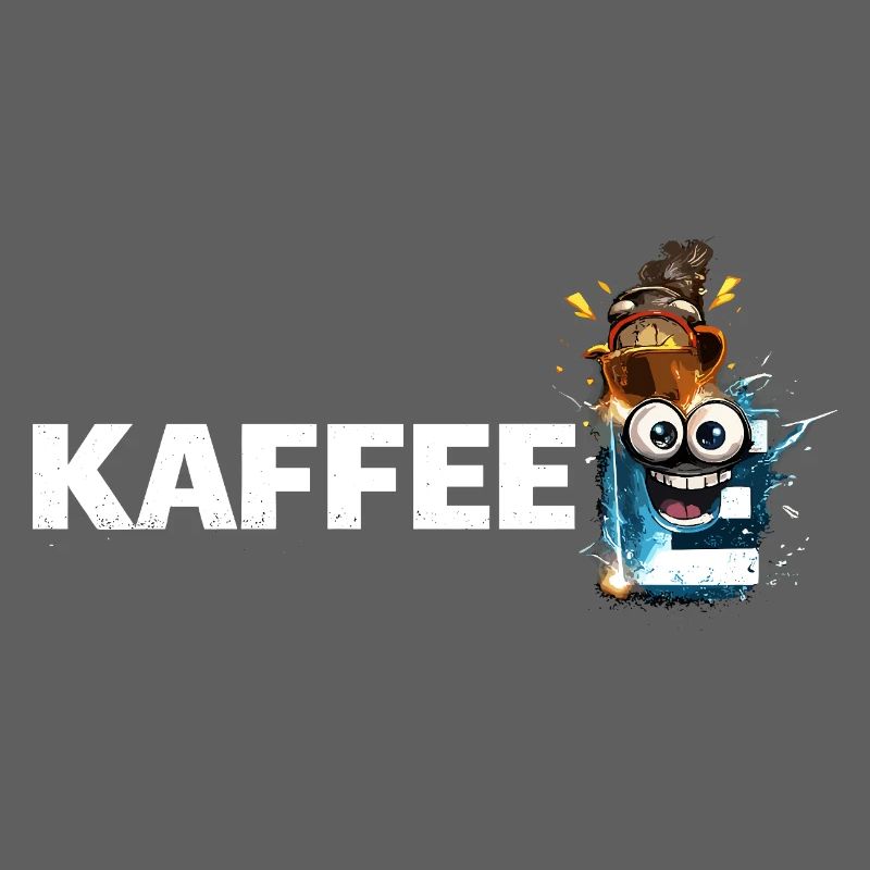 Coffee Mascot Splash