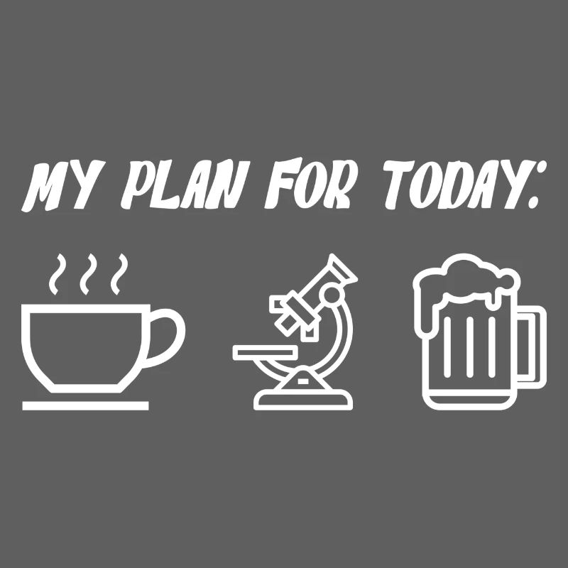 Mon plan pour aujourd’hui Café Microscope Bière