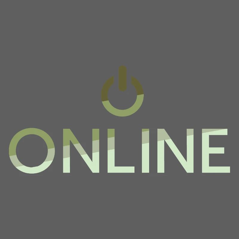 online lettering - On Button active