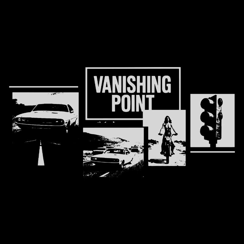 Vanish Point Urbane Straßenszene