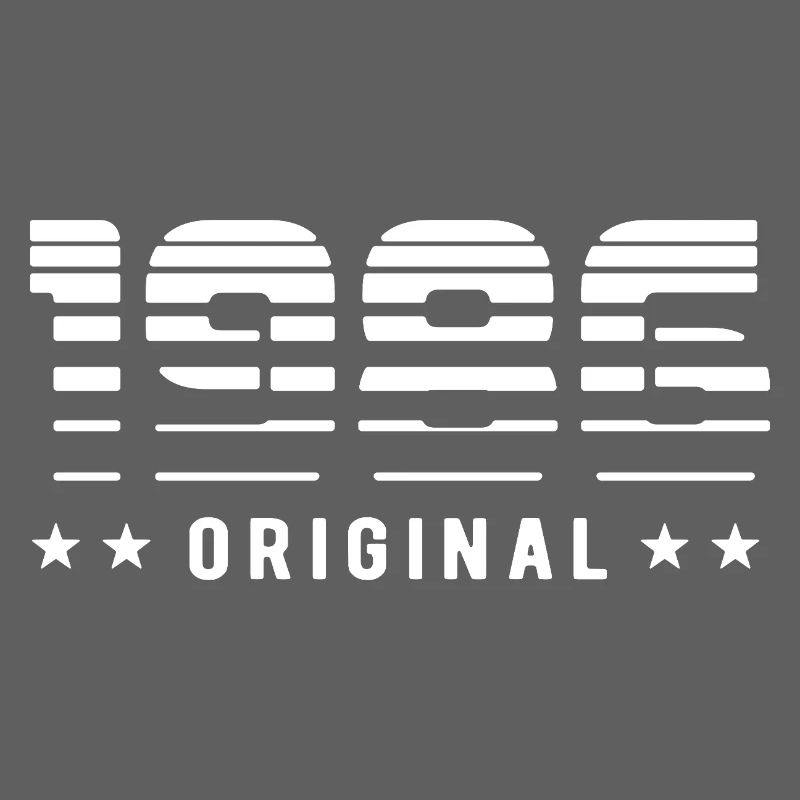 1986 Original Retrodesign | Geburtstag