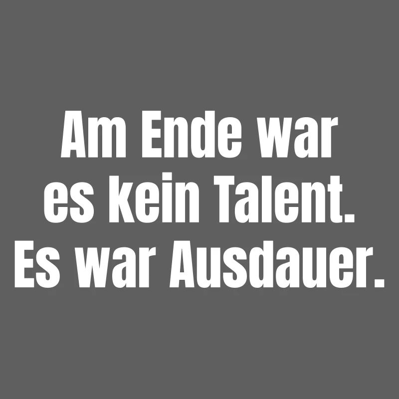 La persévérance au lieu de la conception de citations de talent