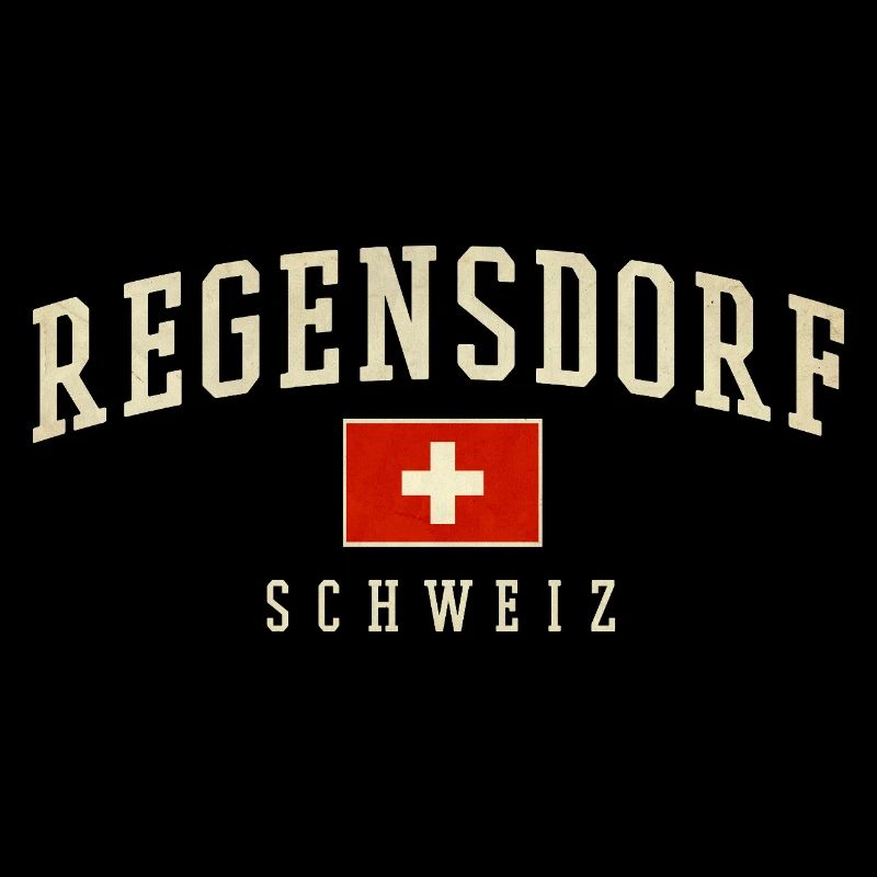 Regensdorf Zürich Schweizer Vintage Emblem