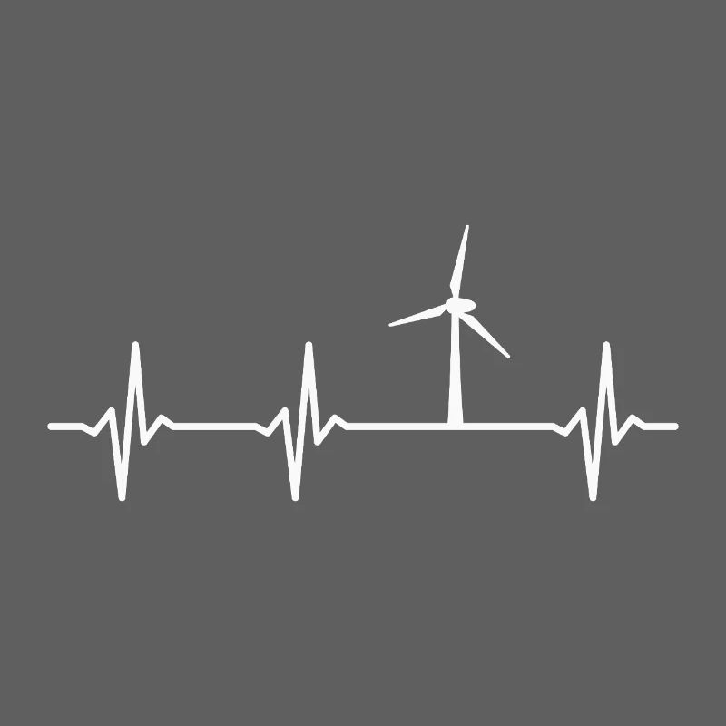 Énergie éolienne Battement de cœur Éolienne Énergie éolienne