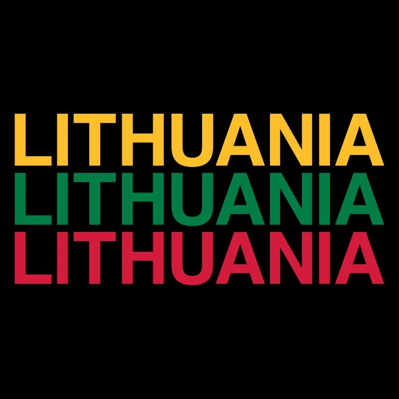 LITAUEN Lithuania Flagge