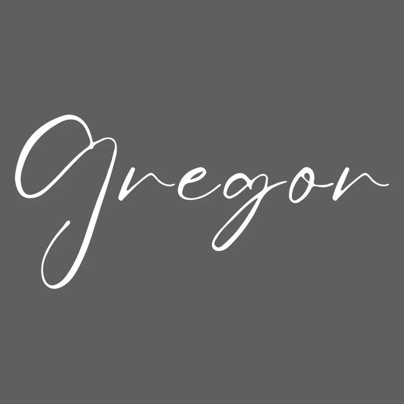 Gregor Nom avec G Nom de garçon Garçon Naissance Bébé Garçon