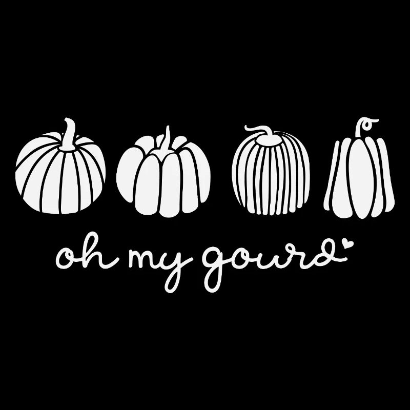 Pumpkins Illustration with Text LARP