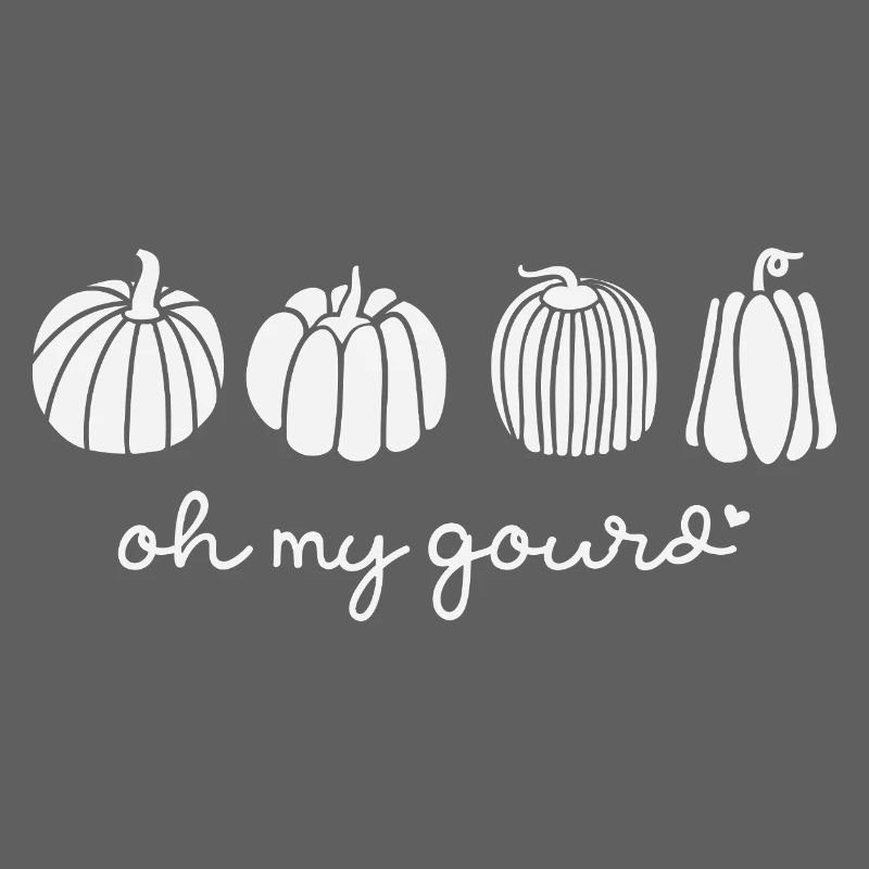 Pumpkins Illustration with Text LARP