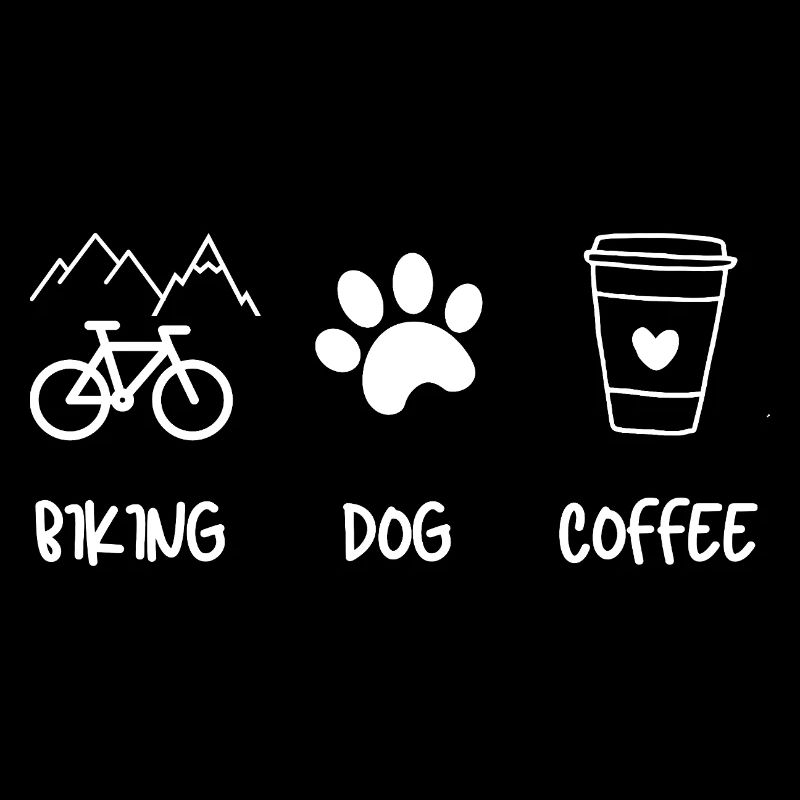 Cyclist Dog Kaffee