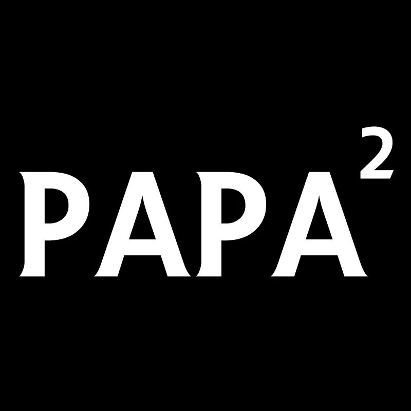 Papa Vater Zwillinge Kind