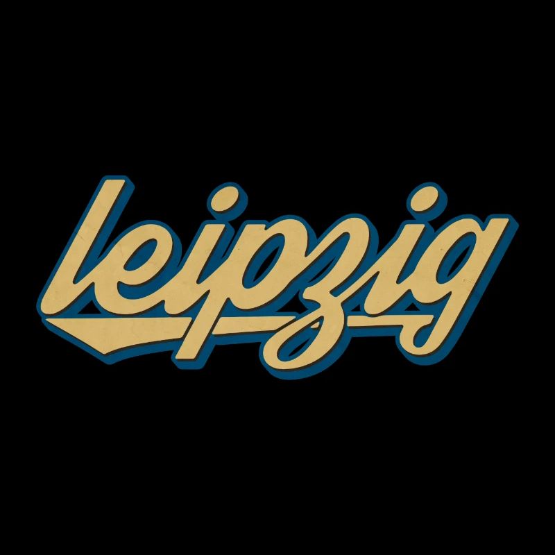 Leipzig Retro Script – Vintage City Logo