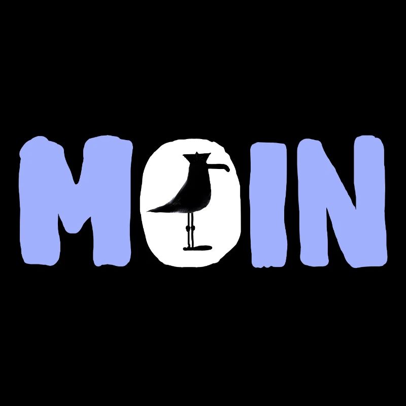 Moin avec la mouette