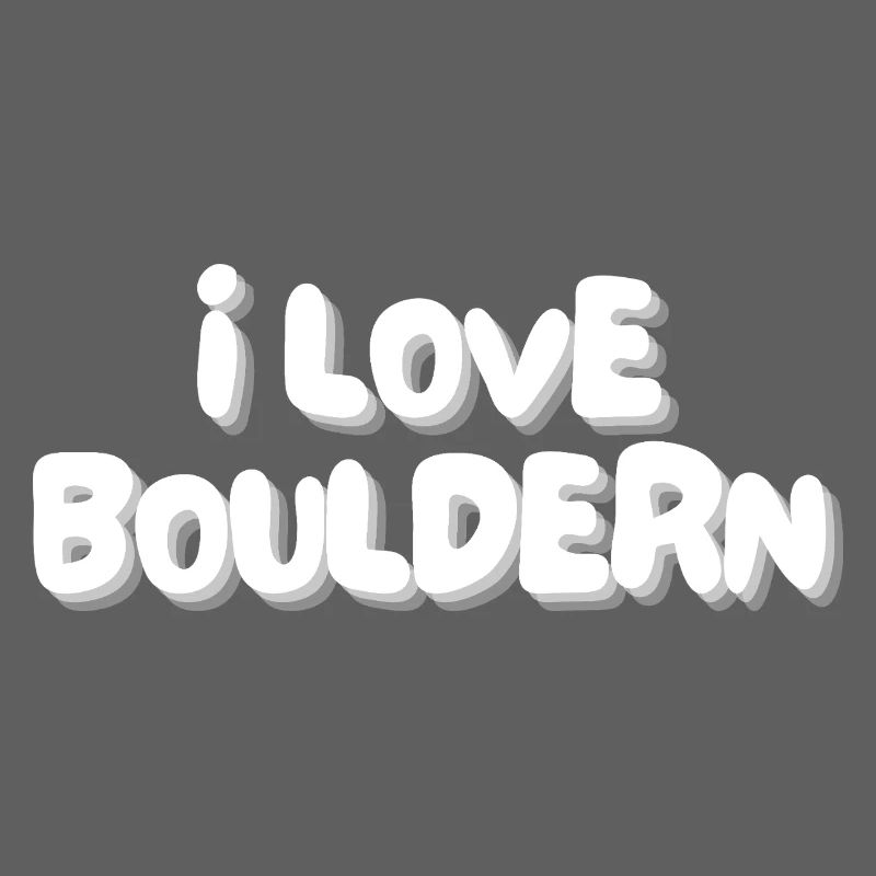 Ich liebe Bouldern