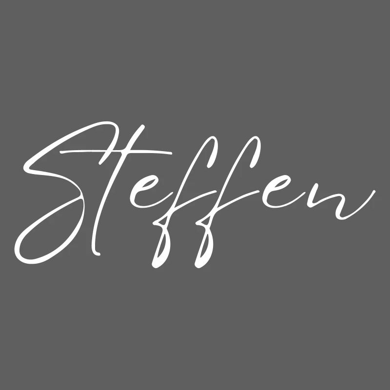 Steffen Name T-Shirt Gift for Men