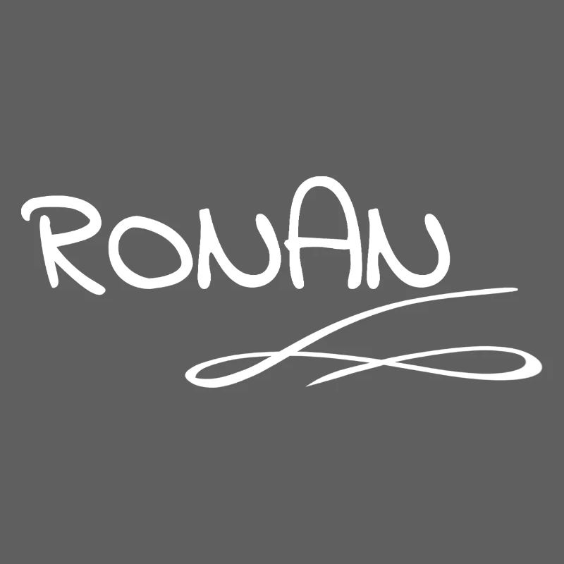 Dessin au trait abstrait Ronan