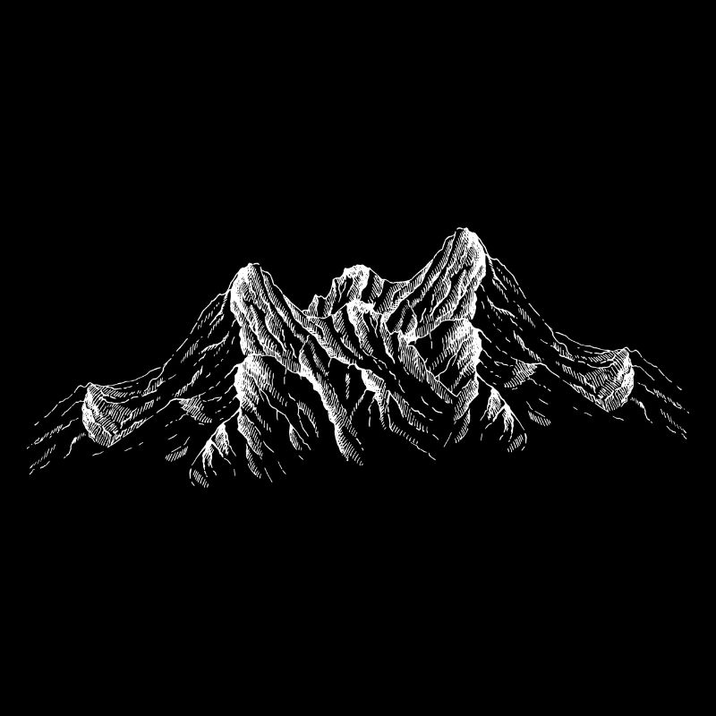 Berg-Skizze