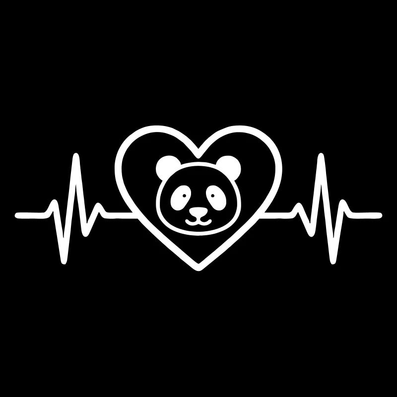 Panda-Herz