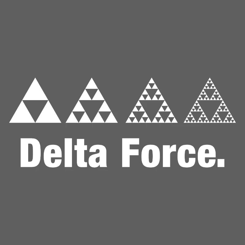 Fraktal Dreieck Force Geometrie Rekursion